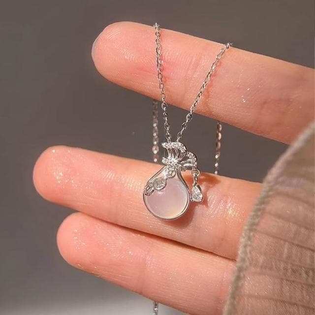 【MoonDy】鎖骨鍊 氣質項鍊 純銀項鍊 女生項鍊 閨蜜項鍊 飾品 銀飾 項鍊 輕奢感 小眾設計 生日禮物