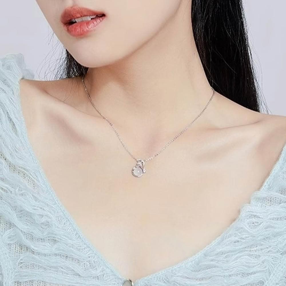 【KT DADA】女生項鍊 閨蜜項鍊 飾品 銀飾 鎖骨鍊 生日禮物 氣質項鍊 純銀項鍊 項鍊 輕奢感 小眾設計
