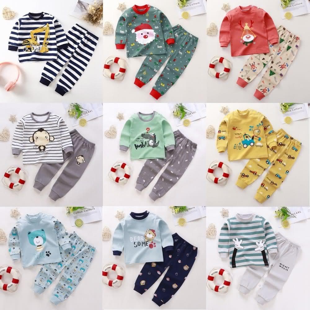 【Arbea】多款式兒童內衣套裝純棉睡衣秋冬新款秋衣秋褲男童家居服童裝男童女童導C521