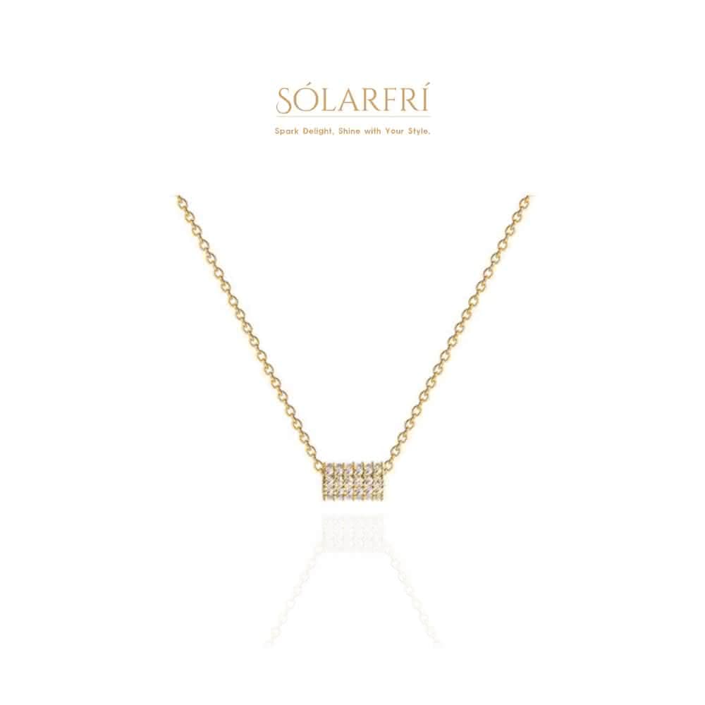 【SOLARFRi】閃耀鎖骨項鏈｜可調項鏈大小 附 附品牌禮盒包裝  閨蜜生日情人節女友母親老婆聖誕禮物