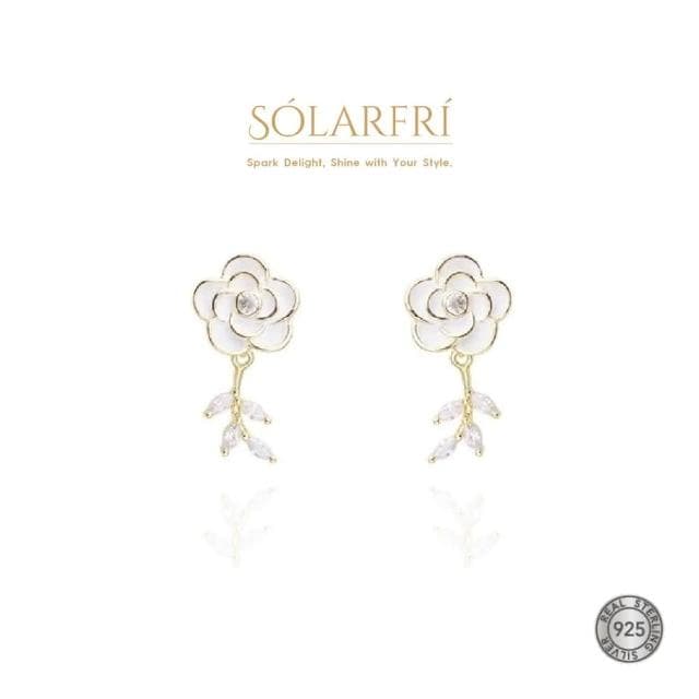 【SOLARFRi】銀針耳環｜優選親膚材質配戴舒適 附品牌禮盒包裝 閨蜜生日情人節女友母親老婆聖誕禮物