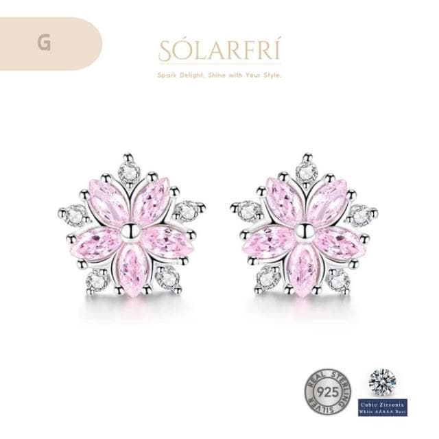 【SOLARFRi】銀針耳環｜優選親膚材質配戴舒適 附品牌禮盒包裝 閨蜜生日情人節女友母親老婆聖誕禮物