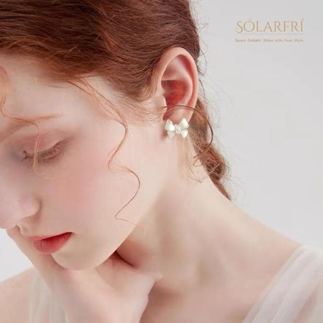 【SOLARFRi】無耳洞耳夾耳環｜佩戴舒適 附品牌禮盒包裝 閨蜜生日情人節女友母親老婆聖誕禮物
