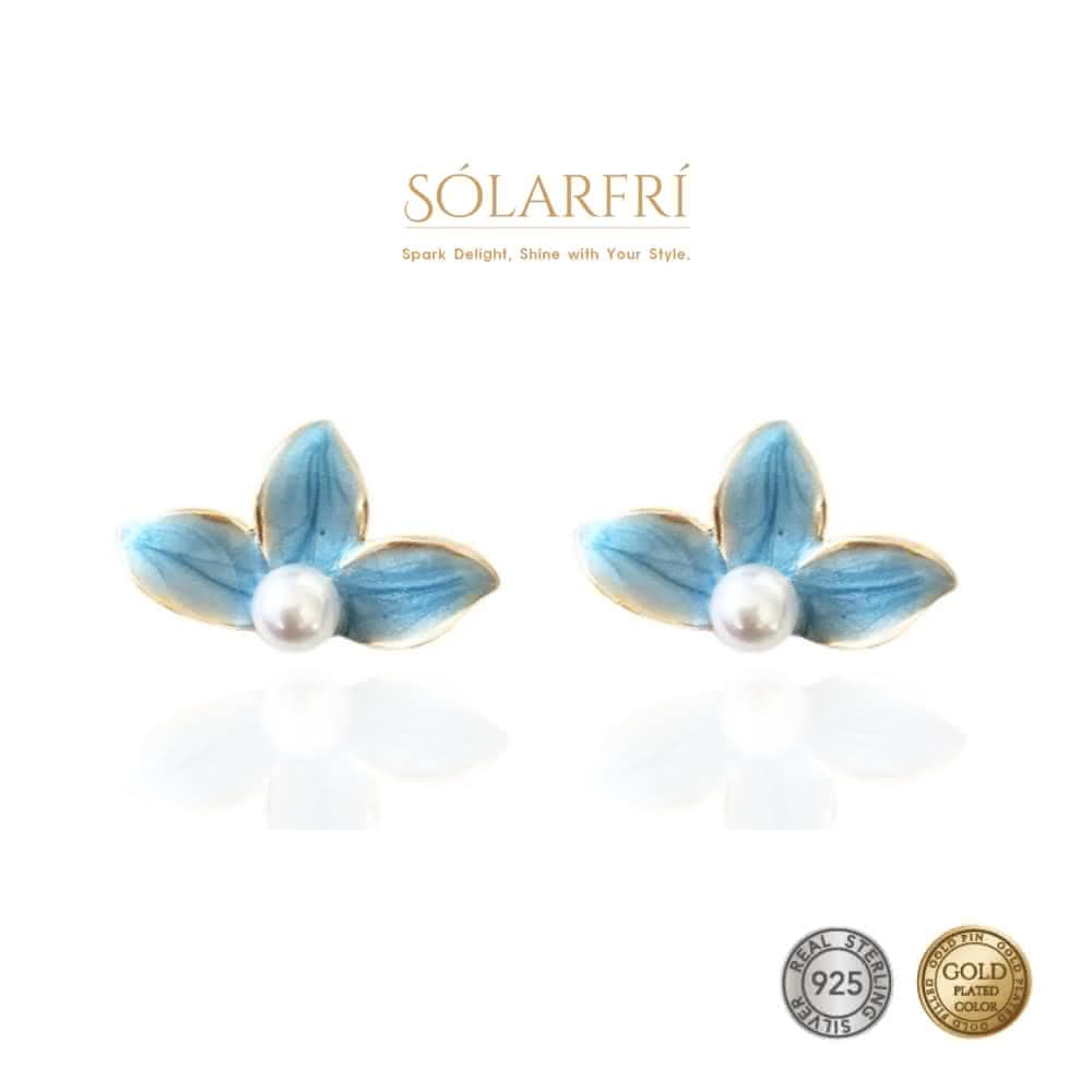 【SOLARFRi】銀針耳環｜優選親膚材質配戴舒適 附品牌禮盒包裝 閨蜜生日情人節女友母親老婆聖誕禮物