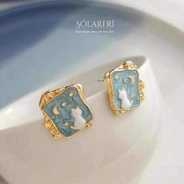 【SOLARFRi】銀針耳環｜優選親膚材質配戴舒適 附品牌禮盒包裝 閨蜜生日情人節女友母親老婆聖誕禮物
