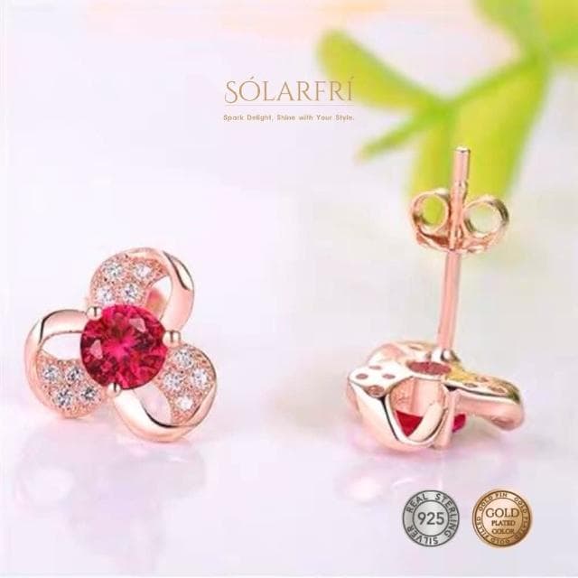 【SOLARFRi】銀針耳環｜優選親膚材質配戴舒適 附品牌禮盒包裝 閨蜜生日情人節女友母親老婆聖誕禮物