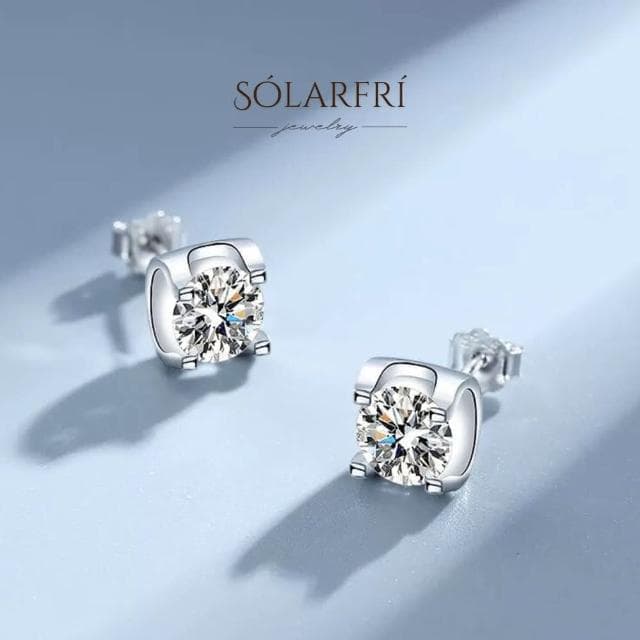 【SOLARFRi】銀針耳環｜優選親膚材質配戴舒適 附品牌禮盒包裝 閨蜜生日情人節女友母親老婆聖誕禮物