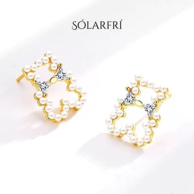 【SOLARFRi】無耳洞耳夾耳環｜佩戴舒適 附品牌禮盒包裝 閨蜜生日情人節女友母親老婆聖誕禮物
