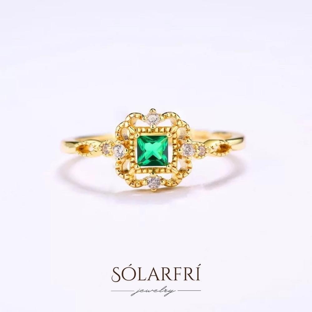 【SOLARFRi】輕奢閃耀戒指｜可調整戒圍大小 附品牌禮盒包裝 閨蜜生日情人節女友老婆母親聖誕禮物