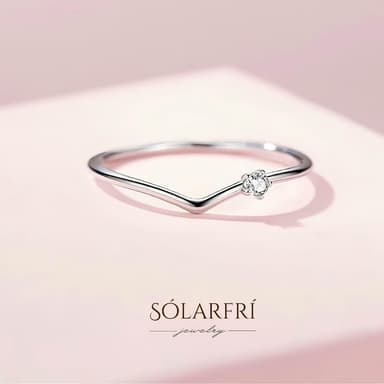 【SOLARFRi】輕奢閃耀戒指｜可調整戒圍大小 附品牌禮盒包裝 閨蜜生日情人節女友老婆母親聖誕禮物