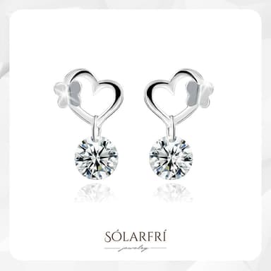 【SOLARFRi】銀針耳環｜優選親膚材質配戴舒適 附品牌禮盒包裝 閨蜜生日情人節女友母親老婆聖誕禮物