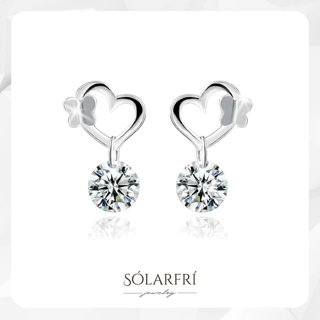 【SOLARFRi】銀針耳環｜優選親膚材質配戴舒適 附品牌禮盒包裝 閨蜜生日情人節女友母親老婆聖誕禮物