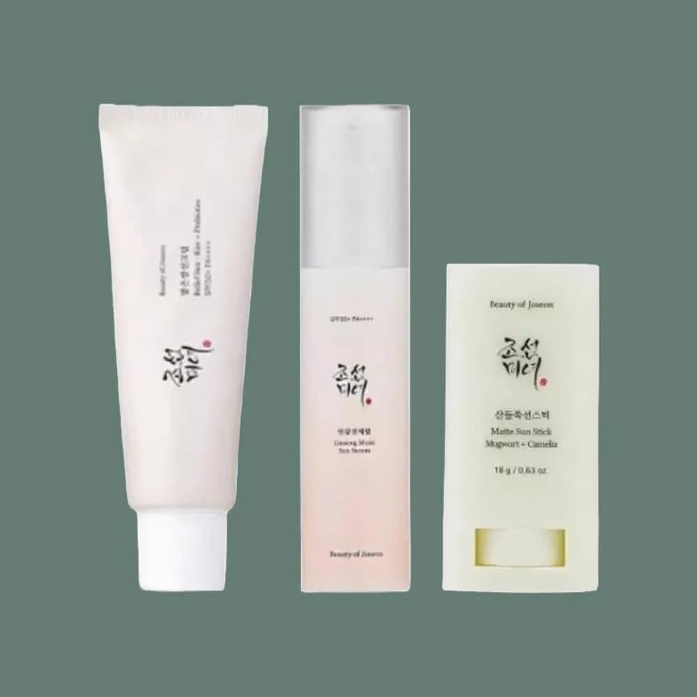 ［beauty of joseon］米萃防曬霜 艾草 山茶花啞光防曬棒 人蔘保濕防曬精華液 清爽防曬 米萃 韓國漢方