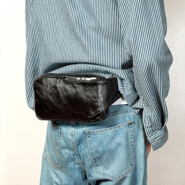 【LEEHER】男生/包包/真皮包/胸包男/單肩胸包/胸包斜背包/胸包女/女生胸包/男女胸包/男生生日禮物/送禮