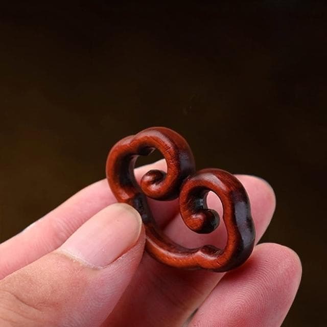 【LEEHER】如意掛件 包包吊飾 小掛飾 保平安 汽車鑰匙扣 手機吊飾 送長輩 小葉紫檀 如意飾品 禮物