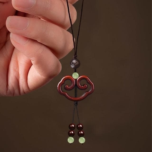 【LEEHER】如意掛件 包包吊飾 小掛飾 保平安 汽車鑰匙扣 手機吊飾 送長輩 小葉紫檀 如意飾品 禮物