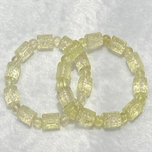 【LEEHER】女生/手串/手鍊/手環/水晶手鍊/黃水晶手鍊/回文手串/黄水晶桶珠/單圈手鍊/招財水晶/招財手鍊/廣結善緣/生日禮物