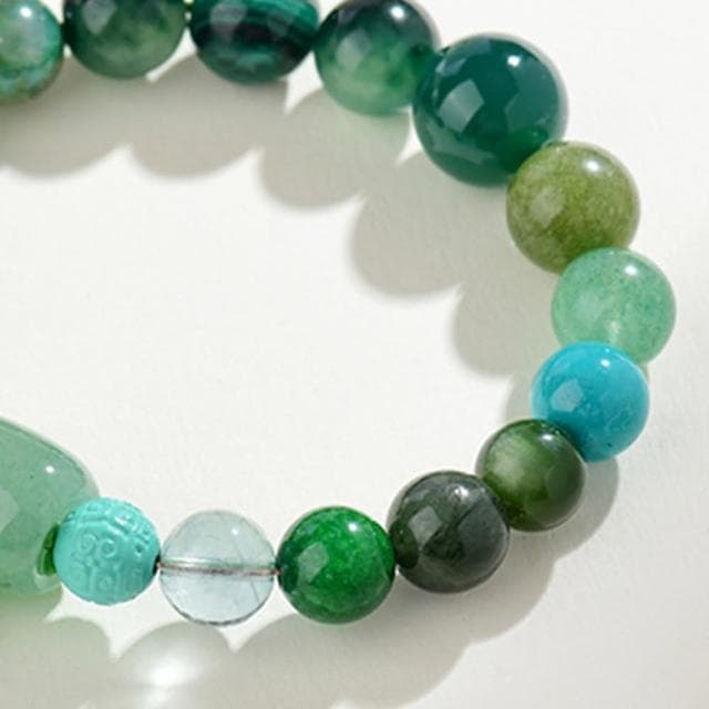 【LEEHER】水晶手鍊/五行手鍊/玉手鍊/翡翠手鍊/手鍊/手環/十八籽手串/多寶手鍊/能量手串/送長輩/禮物/情侶手鍊/手串