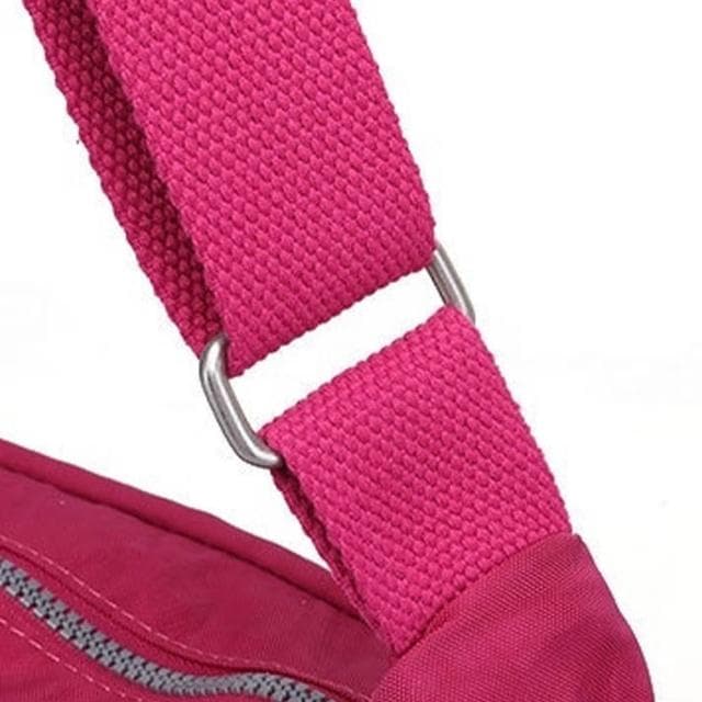 【LEEHER】收納包/防潑水包包/斜背女包/包包/斜背包/尼龍包包/紫色包包/長輩/禮物/多功能包包/多隔層媽媽包/紅色包包/