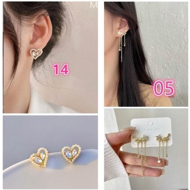 優藝生活百貨 台灣現貨  S925銀針耳環 韓國少女耳環  抗敏耳針 針式耳環
