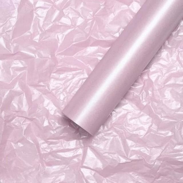 50*70cm珠光雪梨紙 花束包裝紙 禮物包裝紙 畢業花束 情人節花束包裝 小香風 抓皺雪梨紙