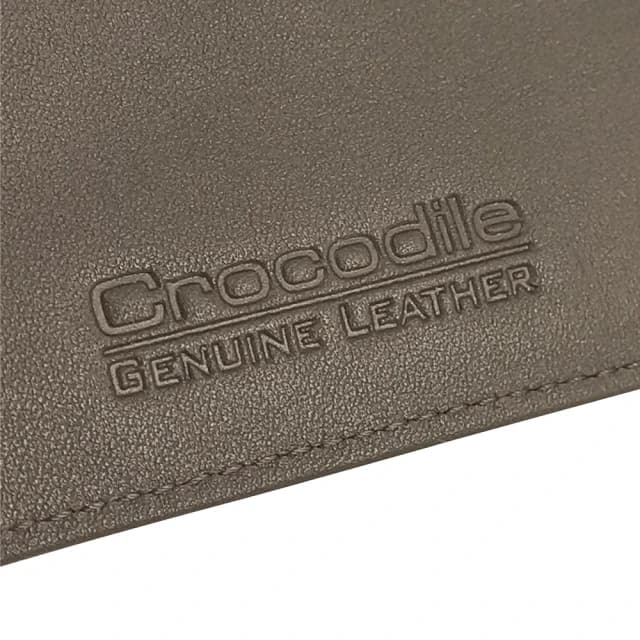 【Crocodile】鱷魚皮件 真皮短夾 錢包推薦 9卡 1窗 拉鍊零錢袋 Wind系列-0103-5905男生錢包 送禮推薦