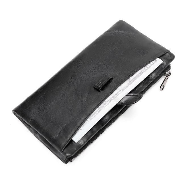 【巴黎精品】情人節禮物 現貨+預購 零錢包真皮手拿包歐美復古質感短夾女錢包2色a1aj30