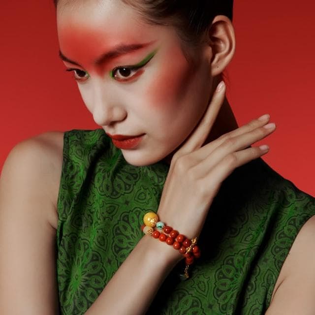 【巴黎精品】情人節禮物 現貨+預購 南紅手鍊玉石毛衣鏈手珠平安擋煞防小人轉運淨化招財開運-8mm蜜蠟翡翠兩圈女飾品a1ha17