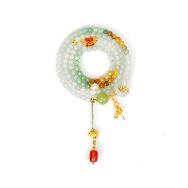 【巴黎精品】情人節禮物 現貨+預購 翡翠手鍊玉石毛衣鏈手珠平安擋煞防小人轉運淨化招財開運-5mm南紅珍珠和闐玉女飾品a1ha36