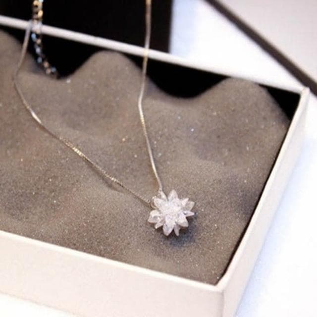 【米蘭精品】現貨+預購 玫瑰金項鍊水晶吊墜歐美經典閃亮情人節生日聖誕節交換禮物女飾品73jp16