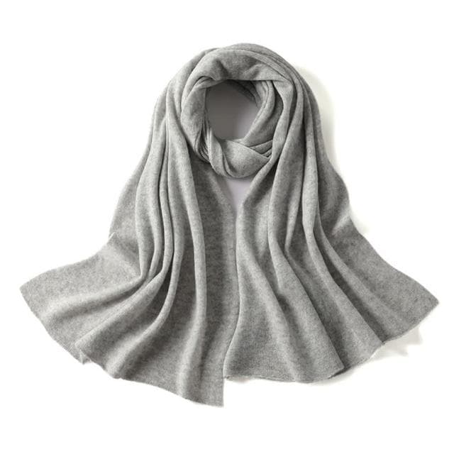 【米蘭精品】現貨+預購 100%羊毛圍巾保暖披肩-經典針織男女配件生日情人節禮物15色74dl34