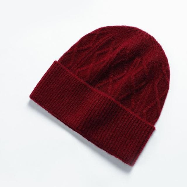 【米蘭精品】現貨+預購 100%羊毛帽針織帽簡約加厚防寒保暖男女配件生日情人節禮物5色74dm2