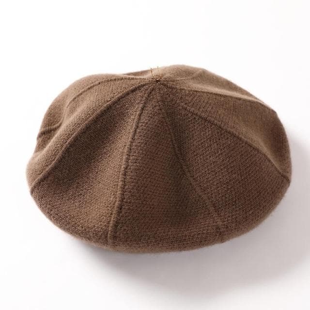【米蘭精品】現貨+預購 100%針織帽羊毛帽貝蕾帽保暖男女配件生日情人節父親節禮物14色74dm17