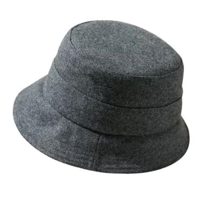 【米蘭精品】現貨+預購 漁夫帽毛呢盆帽-保暖簡約百搭可摺疊羊毛休閒女帽子生日情人節禮物74bn44