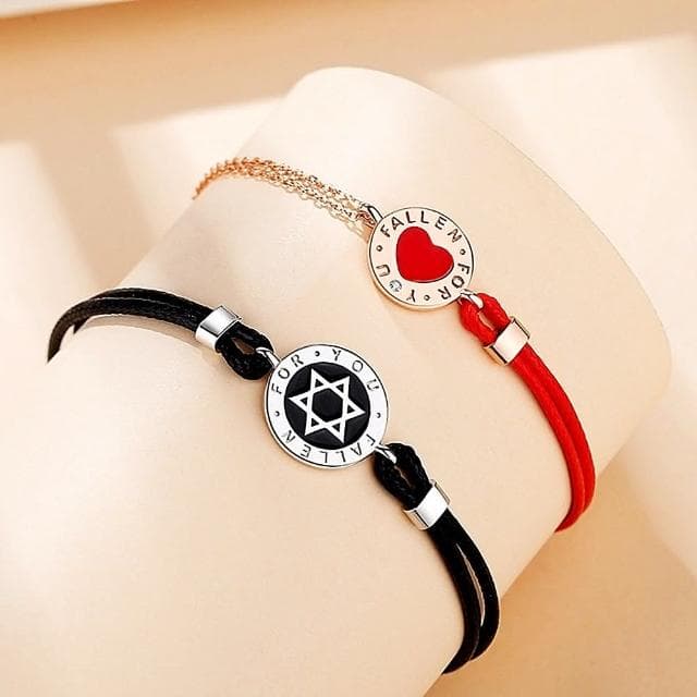 【米蘭精品】現貨+預購 925純銀手鍊情侶對鍊-甜美心星鈕扣生日情人節聖誕節交換禮物男女飾品74dv45