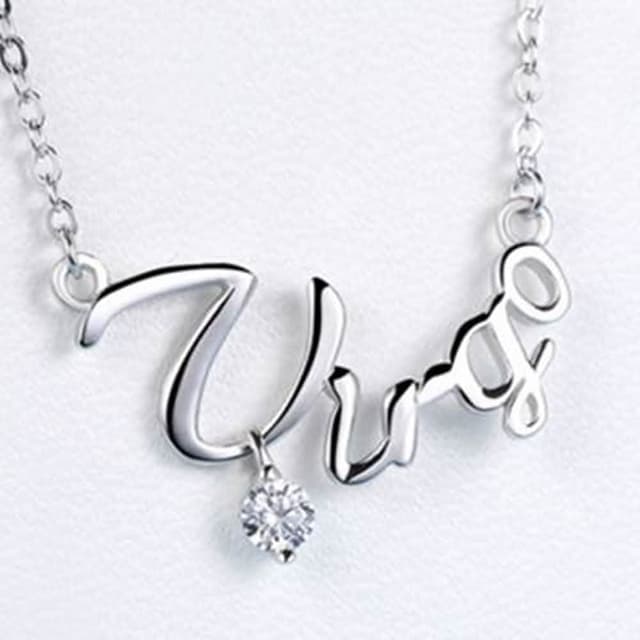 【米蘭精品】現貨+預購 星座項鍊流行銀飾品十二星座創意文字母親節生日情人節聖誕節交換禮物73v149