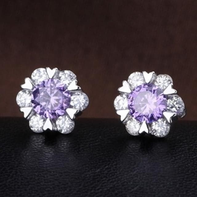 【米蘭精品】現貨+預購 耳環鑲鑽流行銀飾品時尚精美雪花七夕情人節生日聖誕節交換禮物2色73ac89