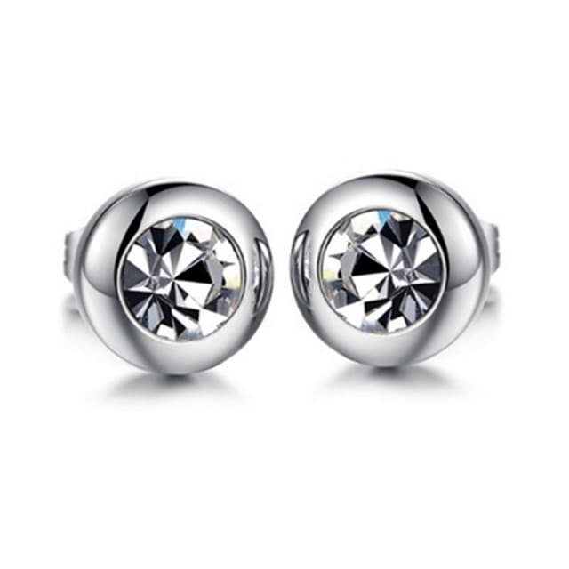 【米蘭精品】現貨+預購 鈦鋼耳環鑲鑽耳飾復古民族風格特色母親節情人節生日聖誕節交換禮物73cn1