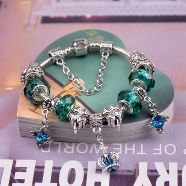 【米蘭精品】現貨+預購 串珠手鍊水晶珠時尚精美母親節情人節生日聖誕節交換禮物女飾品71o2