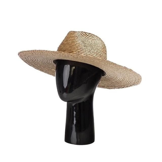 【米蘭精品】現貨+預購 草帽防曬爵士帽手編寬簷渡假防曬女帽子母親節情人節生日聖誕節交換禮物74bw33