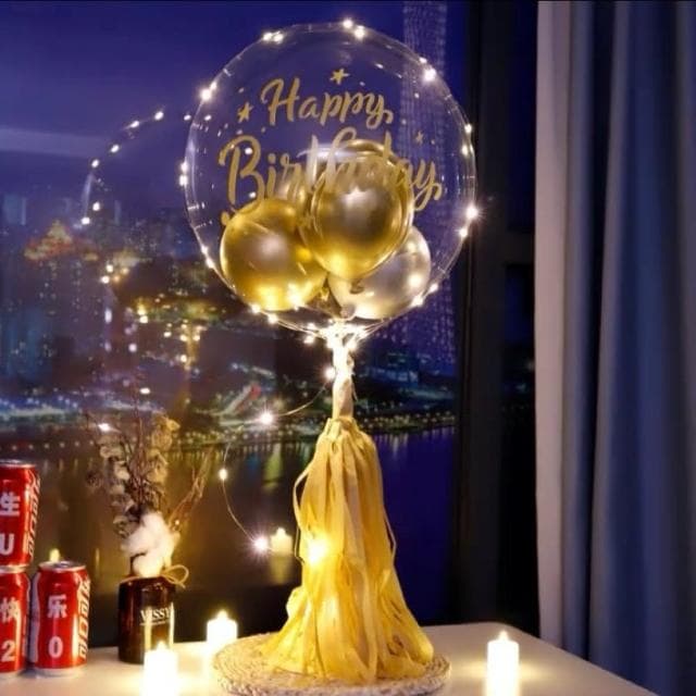 流蘇波波球透明波波球 流蘇波波球 多款 生日氣球 派對氣球 多款 氣球假飄支架