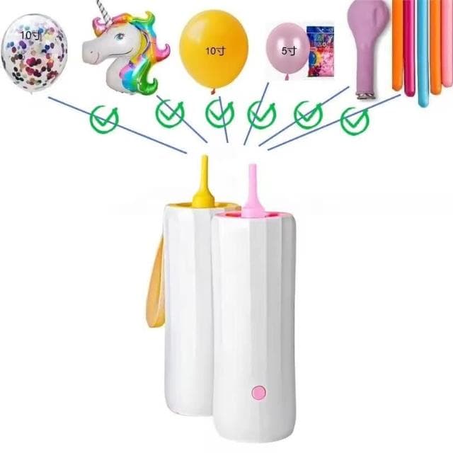 GIFTME5 插電式電動氣球打氣機氣球充氣筒 可充長條 生日 婚禮 派對 慶生 佈置 氣球 打氣筒 充氣筒