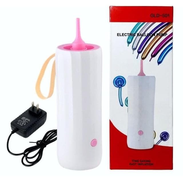 GIFTME5 插電式電動氣球打氣機氣球充氣筒 可充長條 生日 婚禮 派對 慶生 佈置 氣球 打氣筒 充氣筒