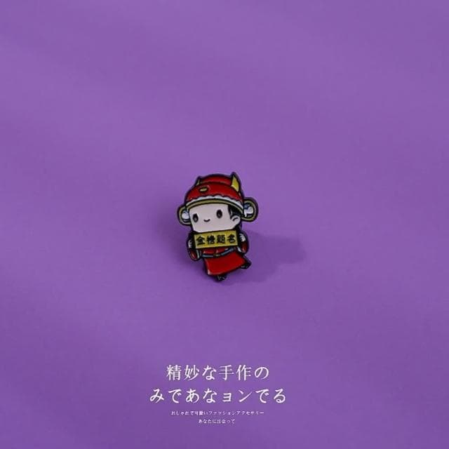 【紅色神奇星球】可愛 日系 ins 胸針 胸章 徽章 禮物 可愛別針 熊針 可愛日系徽章 創意卡通 胸針 別針 徽章(日系)