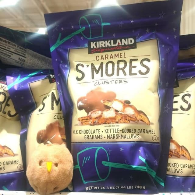 【Kirkland Signature 科克蘭】棉花糖含餡牛奶巧克力 748公克 棉花糖 牛奶 巧克力 焦糖 夾心 SMore 牛奶巧克力