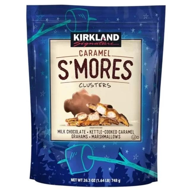【Kirkland Signature 科克蘭】棉花糖含餡牛奶巧克力 748公克 棉花糖 牛奶 巧克力 焦糖 夾心 SMore 牛奶巧克力