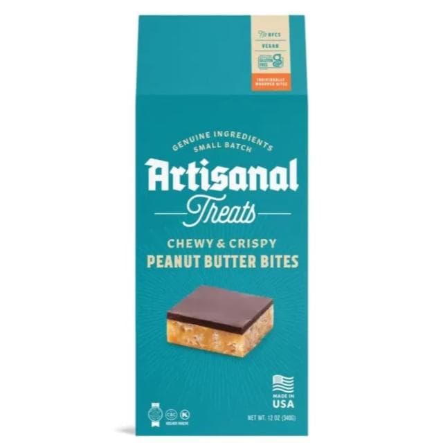 美國 可可花生軟酥糖 Artisanal Treats 可可 花生酥 軟酥糖 巧克力 340公克 可可花生酥