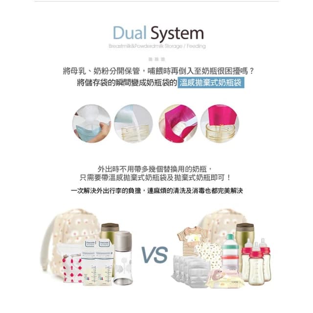 【MOTHER-K】溫感拋棄式奶瓶袋 25入澄石藥局✚實體店面