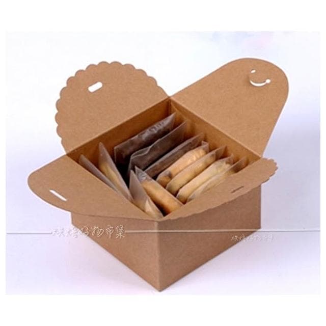 小禮盒 牛皮/紅色/黑色 9*9*6cm(包裝盒 烘焙 餅乾 婚禮 牛皮 紙盒 復古 餅乾 禮品 蛋糕 盒 牛軋糖 喜糖 送禮 盒子 小物 包裝 批發) 烘焙用具 包裝耗材 禮品禮盒包裝 慶生驚喜 紀念日 烘焙好物市集