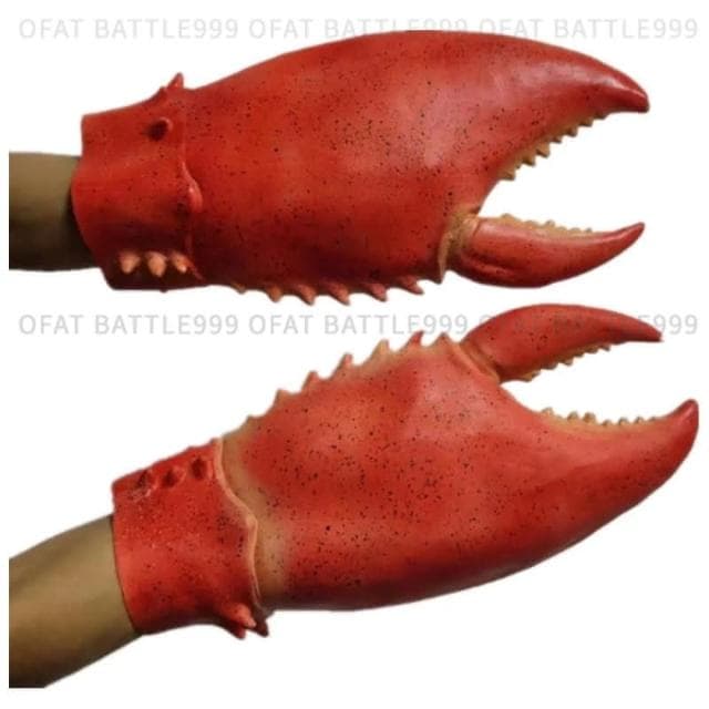 創意禮物🦀台灣出貨 螃蟹手套 交換禮物 螃蟹娃娃 惡搞禮物 地獄禮物 搞笑禮物 尾牙變裝 創意禮品  HT127